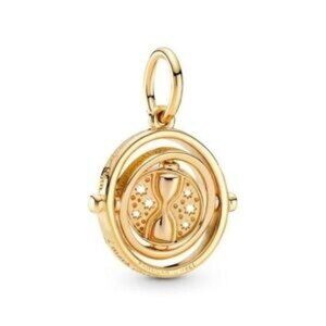 Pandora Harry Potter, Spinning Time Turner Pendant, Gold-Plated